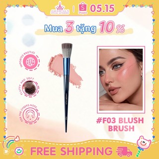Cọ Trang Điểm Đánh Phấn Má Hồng AMORTALS Lông cọ mềm siêu mềm Bàn chải má hồng sợi BASF Dễ Sử Dụng Dành Cho Người Mới Bắt Đầu Tạo ra một màu đỏ mặt tự nhiên và thậm chí