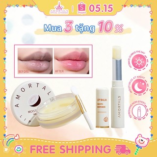Son Dưỡng Môi AMORTALS Giữ Ẩm Không Bết Dính Độc Đáo Bộ chăm sóc môi xỉn màu 10g