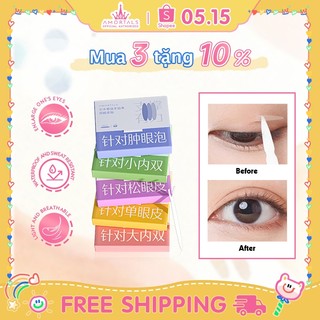 Bộ 200 miếng dán kích mí Vô AMORTALS Hình Mắt To Dụng Cụ Trang Điểm Không Thấm Nước Và Mồ Hôi