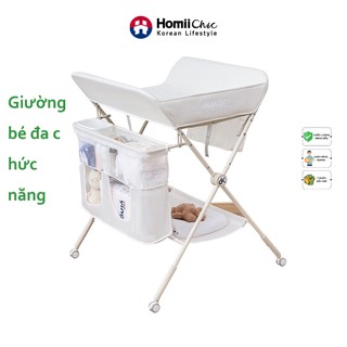 Bàn gấp đa năng để thay tã cho bé tiện dụng