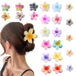 Guouqna đi biển kỳ nghỉ phong cách bohemia thời trang trứng hoa kẹp tóc hoa lớn vuốt tóc kẹp tóc cho nữ bé gái phụ kiện basl