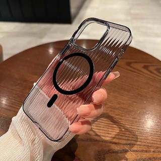 Ốp điện thoại trong suốt trong suốt iPhone 11 12promax 13pro TPU 13promax 14pro 14 promax 15promax 12 13 14 Siêu từ tính