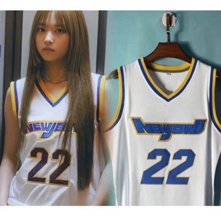  Jeans MỚI Tanktop No.22 Unisex Oversize Áo thun bóng rổ dáng rộng không tay Áo vest thời trang dành cho nam và nữ 