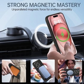 【Bracket Hard case/Black】Ốp lưng compatible for iPhone 15 14 13 12 11 pro max  case