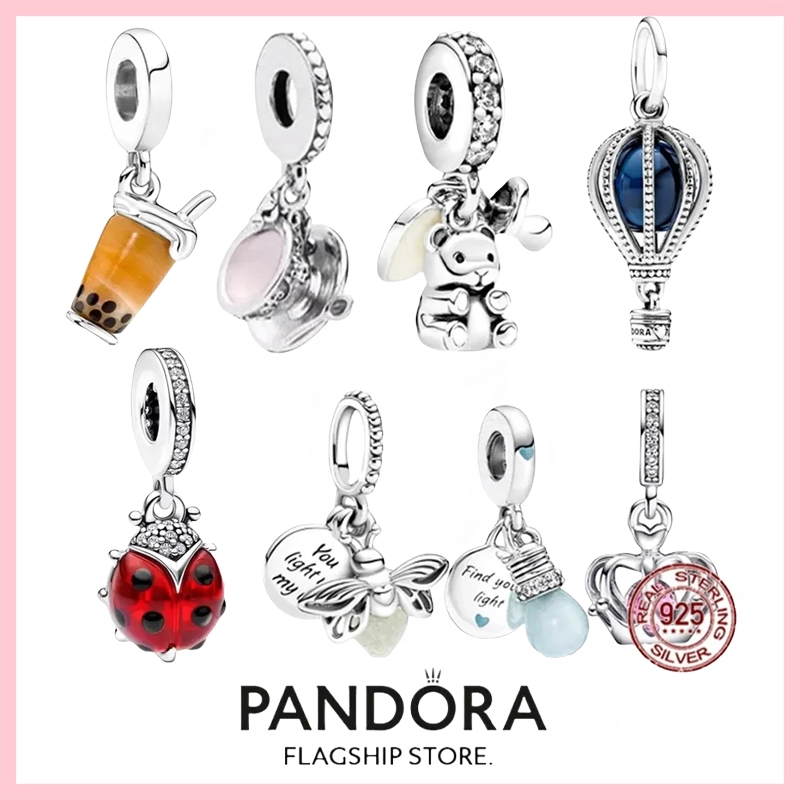 <[CDATA[Charm gấu trúc bạc 925 S925 phù hợp với vòng tay Pandora]]>