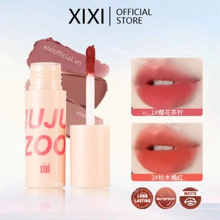 Xixi Son Môi Trang Điểm Matte Lip Mud Lip Glaze Chống Thấm Nước Mượt Dưỡng Ẩm Son Bóng Chất Lỏng Son Môi Mỹ Phẩm Làm Đẹp NO.D689