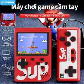 Etronik Máy Chơi game Cầm Tay Mini Màn Hình Màu LCD 500 Trò Chơi 2 Người Chơi Có Màn Hình Lớn