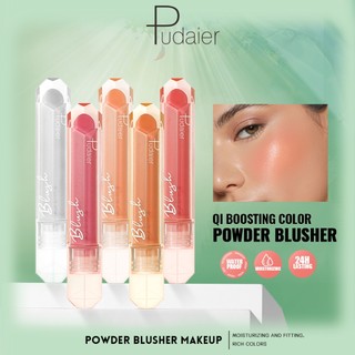 Pudaier Liquid Blusher Dưỡng Ẩm Blush Sắc Tố Cao Trang Điểm Mặt Mỹ Phẩm