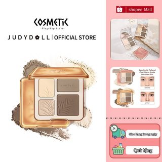 COSMKTIC Judydoll Bảng phấn bắt sáng và tạo khối Tự nhiên Lâu trôi Chống nước 9g