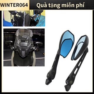 [Hàng Sẫn] Gương Chiếu Hậu Xe Máy Với Bộ Giá Đỡ Phía Trước Tay Cầm Anodized Phù Hợp X‐MAX 300 2023 Winter064