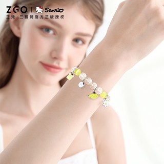 Zgo x Sanrio Opal Vòng Tay Sinh Viên Cô Gái Đính Hạt Vòng Tay Quà Tặng Sinh Nhật Cho Bé Gái 6021