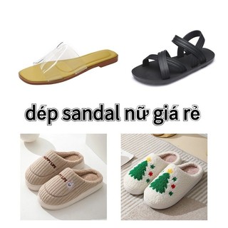 Dép Đế Phẳng Thoáng Khí Thoải Mái Giá Rẻ Nhất Cho Nữ