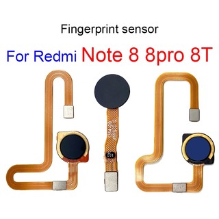 Dành Cho Redmi Note 8 Pro 8T Vân Tay Cảm Ứng ID Cảm Biến In Ngón Tay Thay Thế