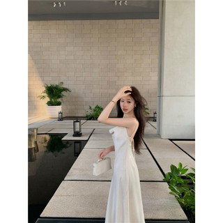 【COLORBLLIND】Váy chữ A dây mỏng vừa vặn
