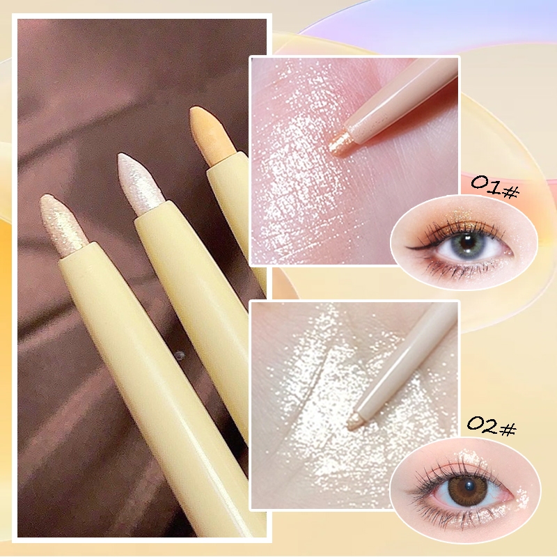 Phấn Mắt Dạng Derf 7 Màu Bút Ánh Ngọc Trai Độ Bóng Cao Làm Sáng Da