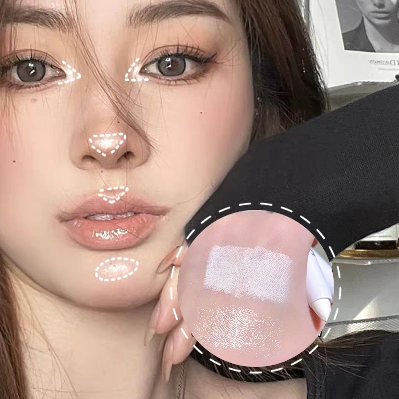 Phấn Mắt Dạng Derf 7 Màu Bút Ánh Ngọc Trai Độ Bóng Cao Làm Sáng Da