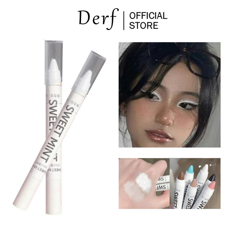 Phấn Mắt Dạng Derf 7 Màu Bút Ánh Ngọc Trai Độ Bóng Cao Làm Sáng Da