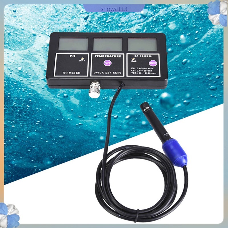 Bán nóng Máy kiểm tra chất lượng nước PH-116 đo PH đa thông số để / Nhiệt độ EC CF MV TDS