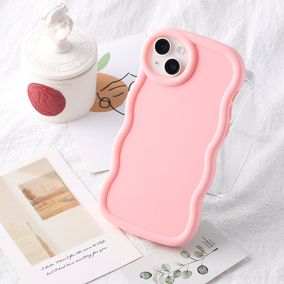 Ốp lưng JURSUE mềm màu silicon mềm dễ thương đẹp độc lạ ngộ nghĩnh cho iPhone 16 15 14 13 12 11 Pro Max SE 2020 X XR XS 8 7 ip kute YBDY03