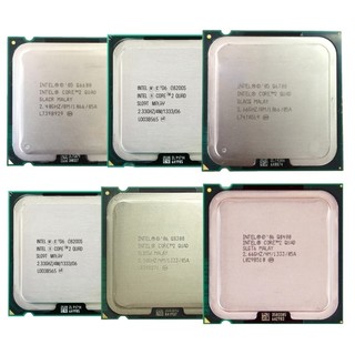 Stock intel core 2 quad q6600 q6700 q8200 q8200s q8300 q8400 q9300 q9400 q9450 q9505 q9500 q9550 775 pin cpu