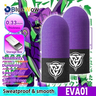  Tay cầm chơi game BlueWow dành cho chơi game di động, Sợi bạc 0,33mm, Hoạt động mượt mà, Chống mồ hôi, Cực mỏng, Tay cầm ngón tay miễn phí Phù hợp với điện thoại di động Máy tính bảng D