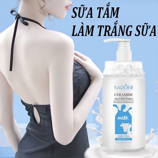 Sữa tắm trắng da sữa tắm trắng da toàn thân 500ml sữa tắm trắng da thơm lâu dưỡng ẩm da hương thơm lâu dài