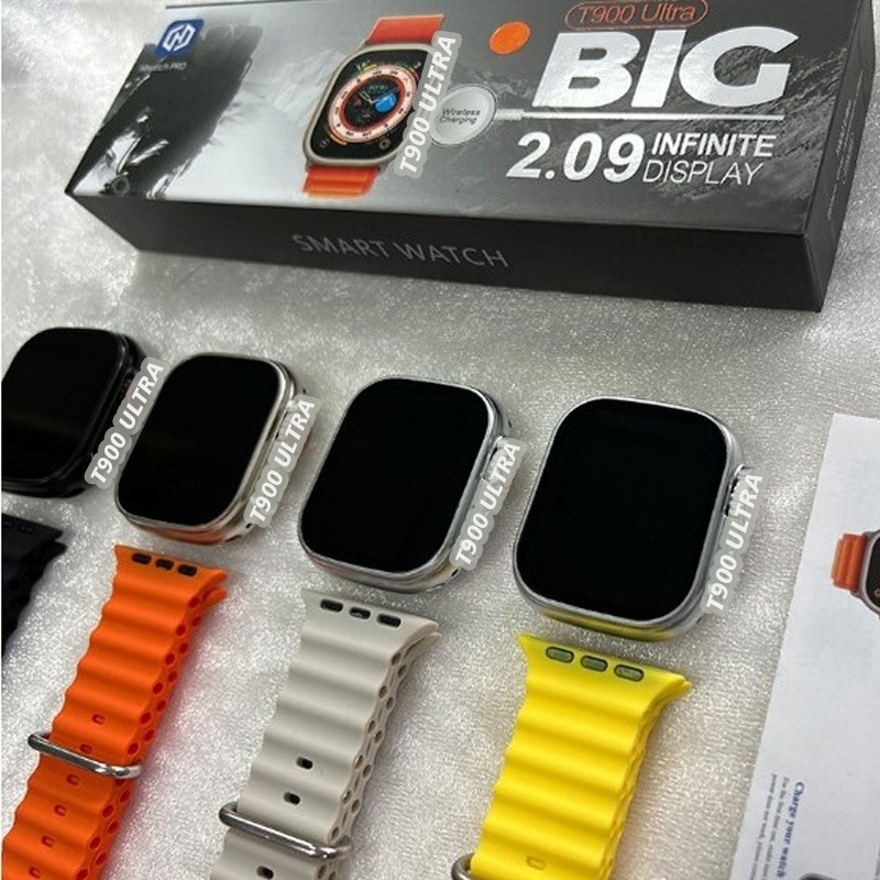 Người bán địa phương T900 Ultra Smart Watch Series Ultra Bluetooth Call IP67 Chống nước 49mm Game VS ked99 Ultra Smartwatch