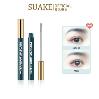 SUAKE Mascara không thấm nước, có màu đen và nâu