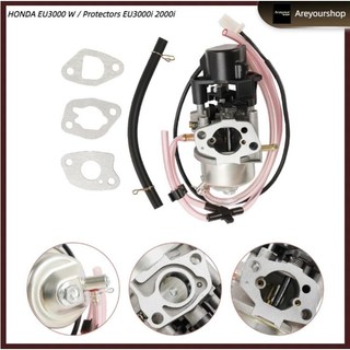 Bộ Chế Hòa Khí Cho HONDA EU3000 W / Protectors EU3000i 2000i EU3000is Bộ chế hòa khí Carb