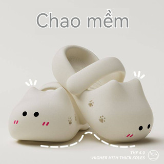 INDIE dép cross dép kiểu nữ đi chơi Trẻ trung Tinh tế Đáng yêu Đa dạng FBT24504WH 19Z240508