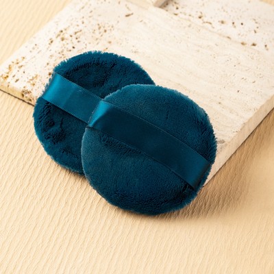 【OVW】 Soft Flocking Powder Puff, Set Makeup Powder Puff, Loose Powder Puff FP0005
