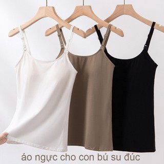  Áo cho con bú Sling Đồ lót miễn phí Áo ngực bà bầu Thời kỳ mang thai Sau sinh Cho con bú Chuyên dụng với miếng đệm ngực 