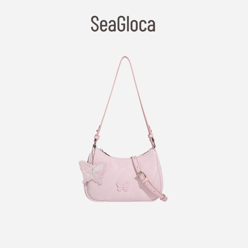 SeaGloca Niche Bướm Hợp Thời Trang Thiết Kế Phụ Kiện Túi Đeo Ngang Nách Chất Lượng Cao Cho Nữ  1854