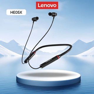 Tai nghe không dây lenovo he05x Đeo Cổ Chống Thấm Nước Giảm Tiếng Ồn