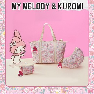 Sanrio Giai Điệu Túi Xách Anime Hoạt Hình Túi In Hình Giai Điệu Túi Tote