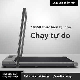 Máy Tính Bảng Máy Chạy Bộ Hộ Gia Đình Nhỏ Phong Cách Mới Tại Nhà Đốt Cháy Mỡ Tắt Tiếng Thể Dục Trong Nhà Có Thể Gập Lại Máy Đi Bộ