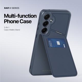 Dux Ducis Rafi Series Samsung Galaxy A55 5G /A35 /A15 3 Trong 1 Cho Vỏ Sạc Không Dây Có Ví Chân Dung Chân Dung