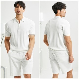 Áo thun polo nam màu trơn phong cách Hàn Quốc đơn giản thời trang áo thun nam áo phông nam form rộng