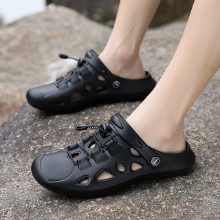 Hàng sẵn có Nam Duet Sport Clogs Mules Xăng đan Kasut Lelaki