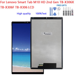Aaa + Mới 10.1 "Dành Cho Lenovo Tab M10 HD Thế Hệ 2 TB-X306F TB-X306X TB-X306 TB X306 Màn Hình Hiển Thị LCD Bộ Số Hóa Cảm Ứng