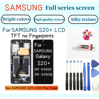 Màn hình lcd samsung galaxy s20 + lcd sm-g985 s20 plus hoàn toàn mới màn hình cảm ứng