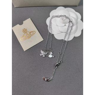 Vòng cổ bướm pha lê Vivienne