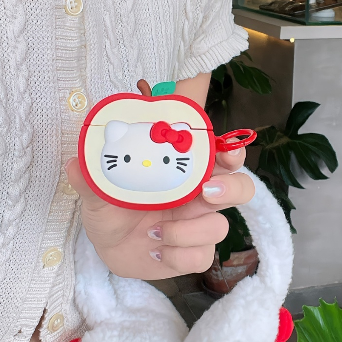 Vỏ mềm silicon Apple kitty cho Apple AirPods Pro2 Pro AirPods 1 / 2 Vỏ tai nghe AirPods 3