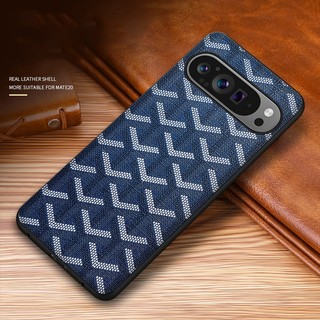 Ốp lưng cho google pixel 9 pro pixel 8 pro pixel 7 pro 7a pixel 6 pro 6a họa tiết kẻ sọc retro da pu chống sốc cứng vỏ điện thoại di động