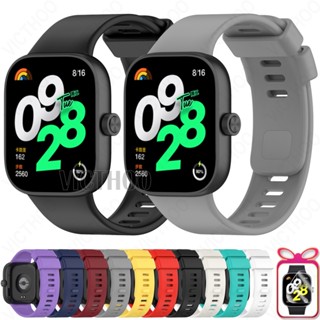Vòng đeo tay dây đeo silicon thay thế cho Redmi Watch 5 4 / Xiaomi Smart Band 9 8 Pro