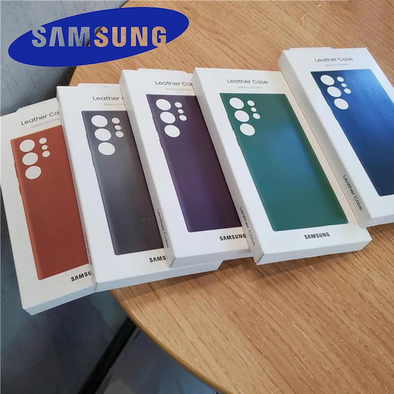 Ốp Điện Thoại Da Cao Cấp Chống Sốc Cho Samsung Galaxy S24 Ultra S24 Plus S24 + S24Ultra S24 +
