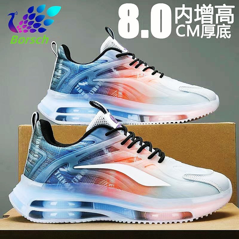 Cadillac Cá Sấu Đệm Không Khí Giày Thể Thao Nam Mùa Thu Lưới Thoáng Khí Thường Đế Mềm Chống Sốc Chạy Thoáng Mát Giày Thời Trang