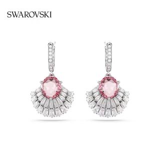 [Quà tặng 520] Bông tai vỏ hình giọt nước Swarovski Idyllia Bông tai khí chất Niche nhẹ sang trọng