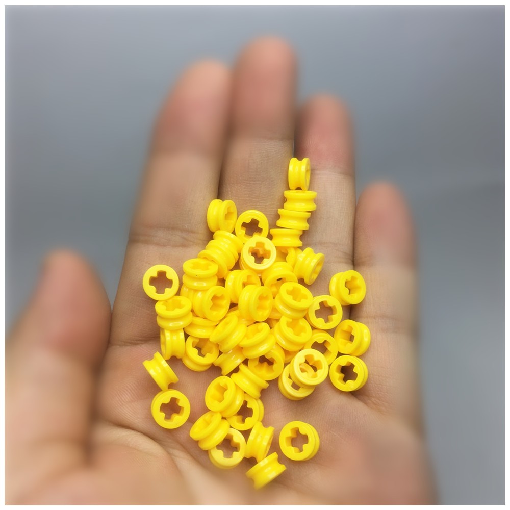 10 Chiếc MOC Phần 32123 4265c 42136 Bush Công Nghệ Cao Có Lỗ Trục Chữ Thập Nửa Trục Tay Khối Xây Dựn