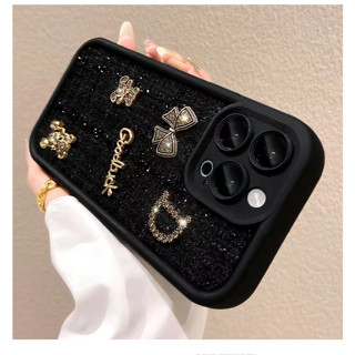 Ốp Điện Thoại Mềm Đính Đá Thời Trang Cho iPhone 11 pro max 12 13 14 pro max Xsmax Xr X / Xs 7plus / 8plus